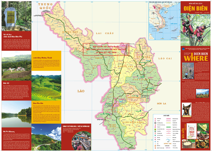 Bản đồ Du lịch Điện Biên
