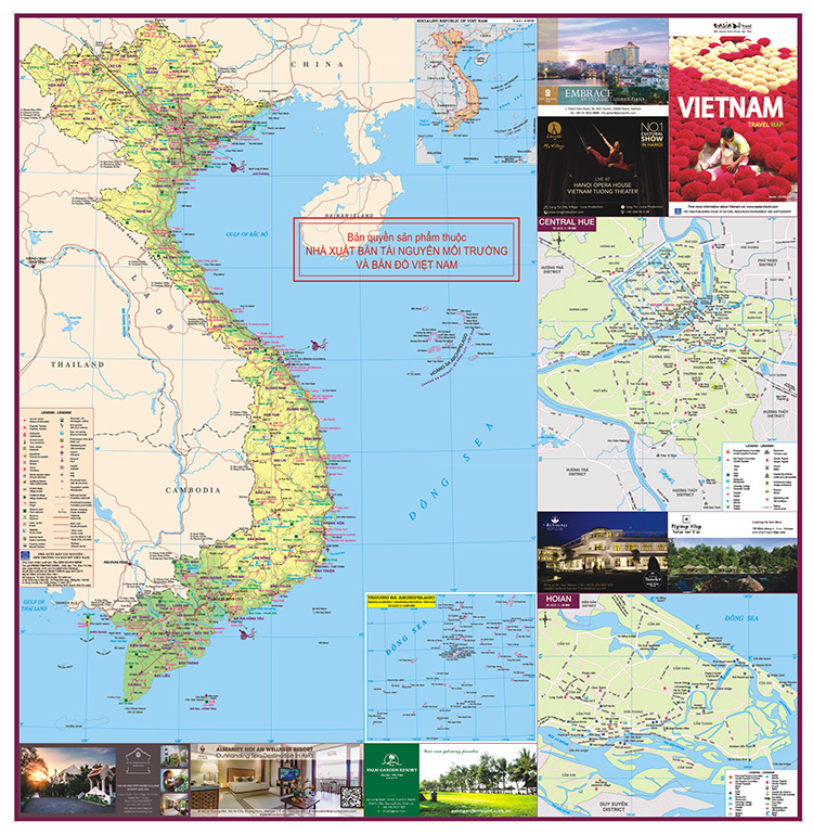Bản đồ Du lịch Việt Nam (Vietnam Travel Map)