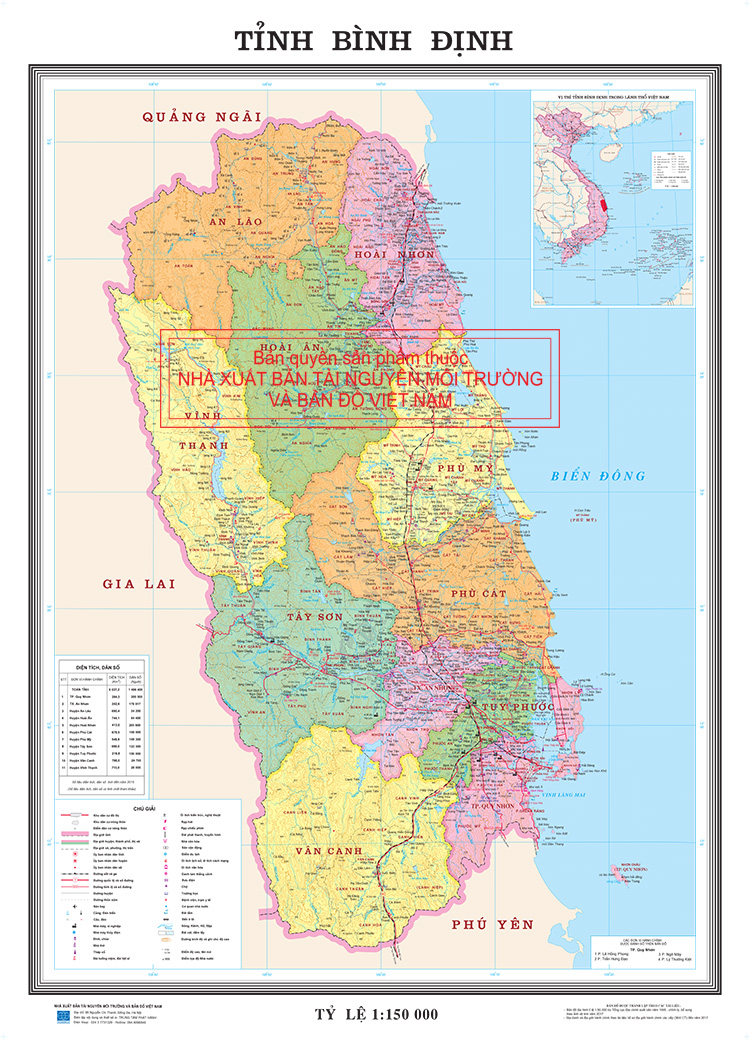 Bản đồ Giao thông tỉnh Bình Định