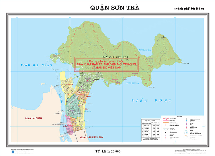 Bản đồ Giao thông Quận Sơn Trà - TP Đà Nẵng