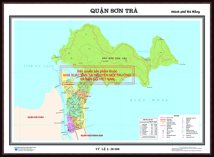 Bản đồ Giao thông quận Sơn Trà, TP Đà Nẵng