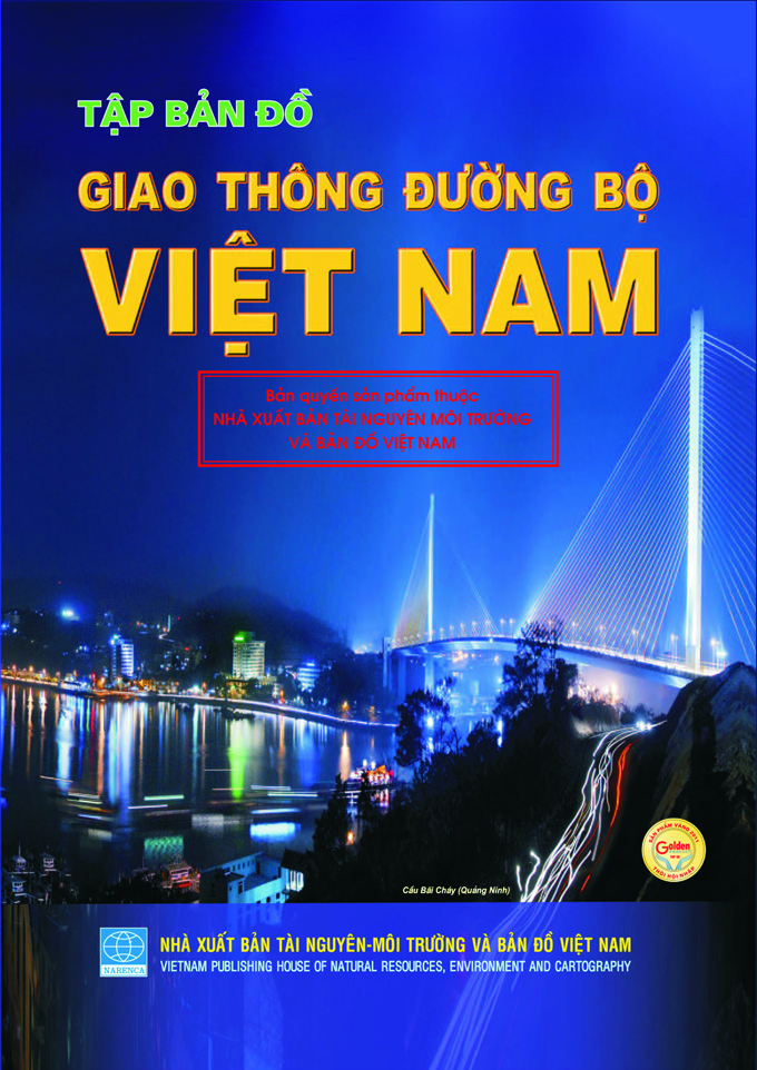 Tập bản đồ Giao thông đường bộ Việt Nam (bìa mềm)