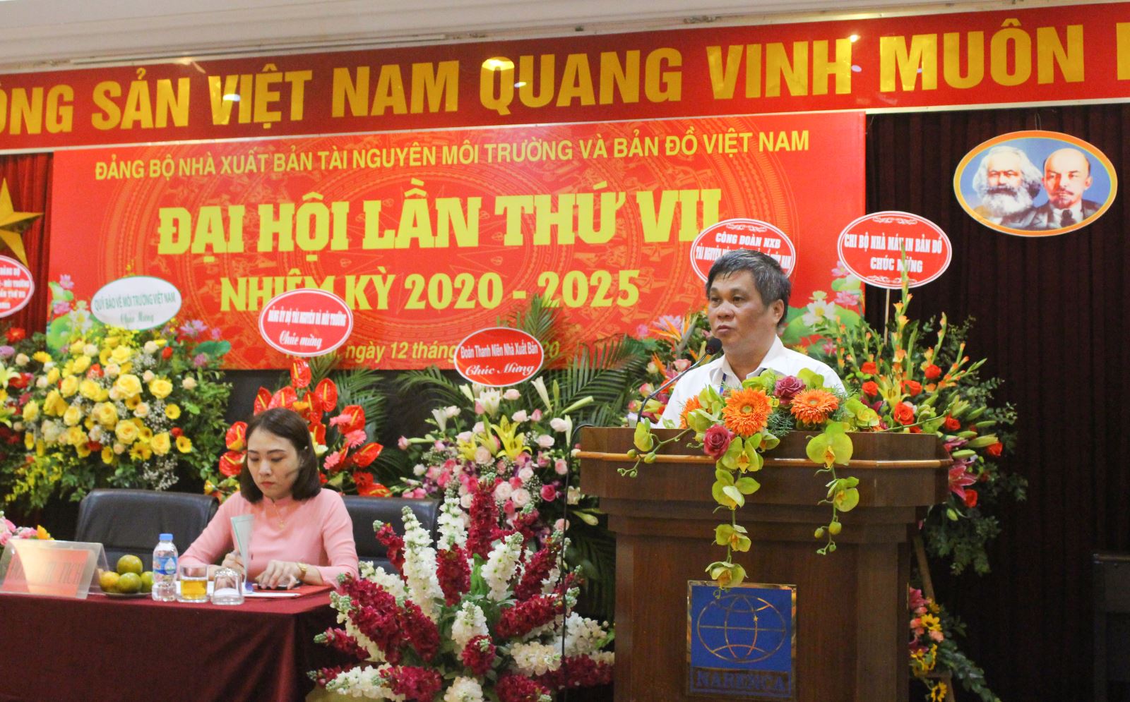 Đại hội Đảng bộ Nhà Xuất Bản Tài nguyên – Môi trường và Bản đồ Việt Nam lần thứ VII, nhiệm kỳ 2020-2025 