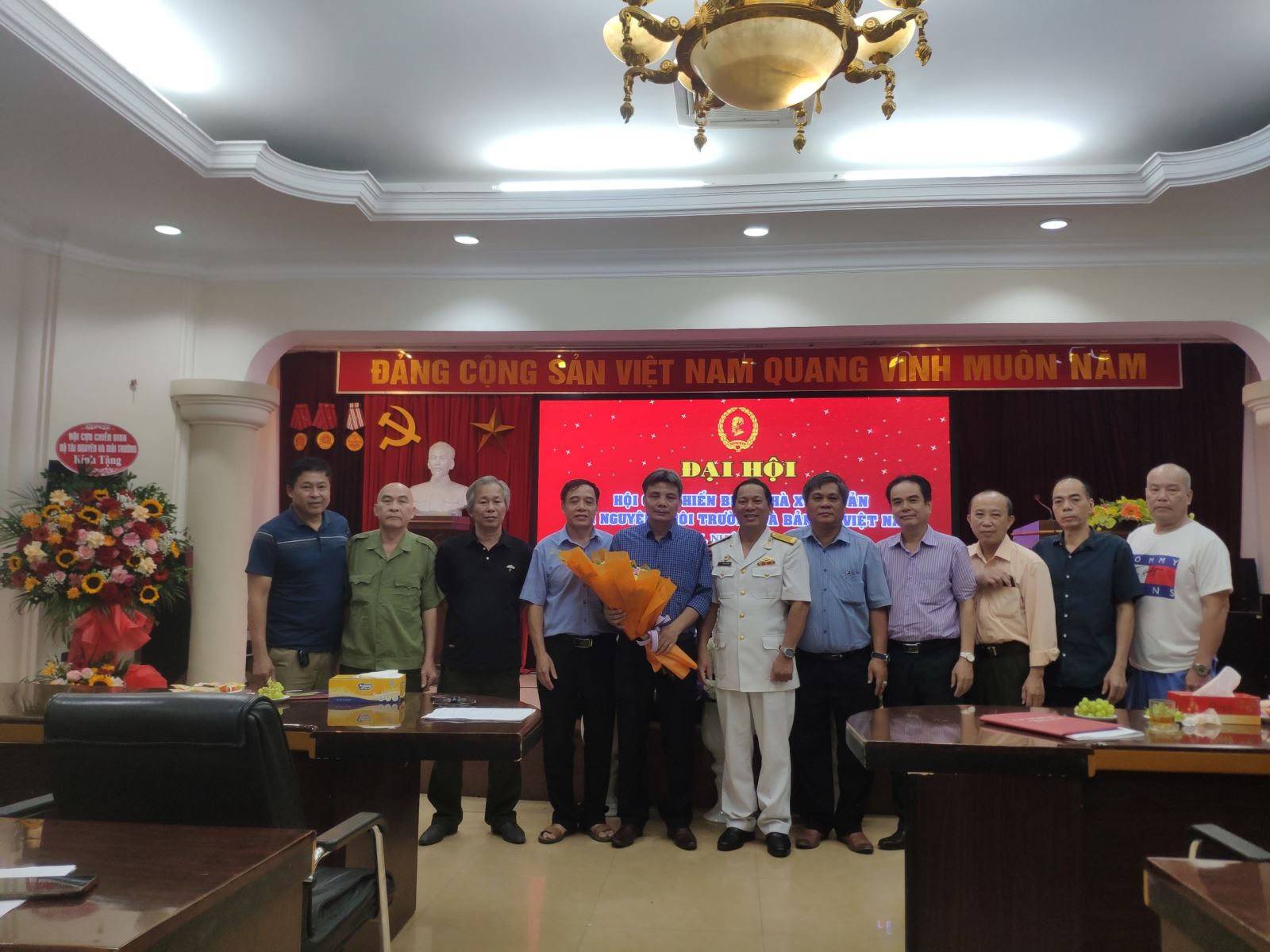 Đại hội Hội cựu chiến binh Nhà xuất bản Tài nguyên - Môi trường và Bản đồ Việt Nam lần thứ IV, nhiệm kỳ 2022 - 2027