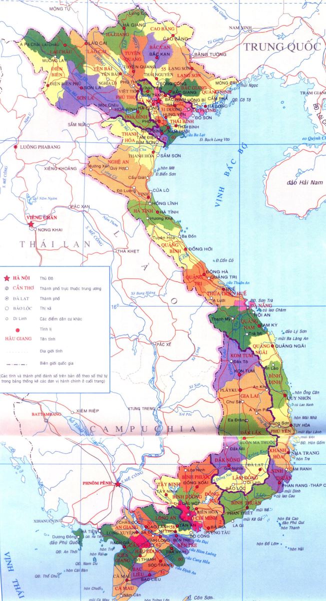 Bản đồ Việt Nam  Winwintoys  62242  Winwinshop