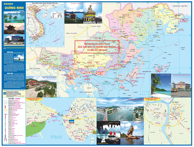 Bản đồ Du lịch Quảng Ninh