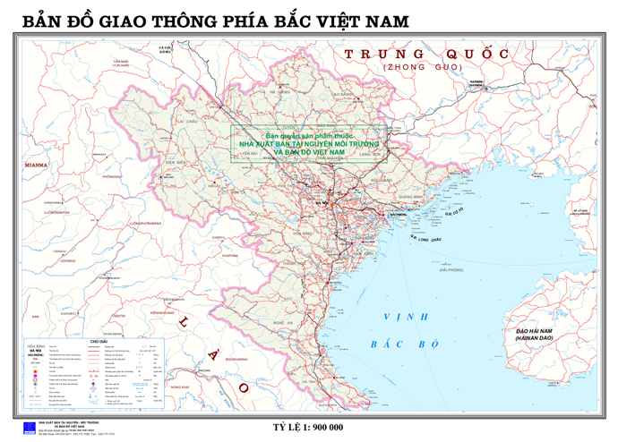 Bản Đồ Giao Thông Phía Bắc Việt Nam