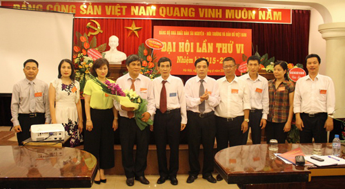 Đại hội Đảng bộ Nhà xuất bản Tài nguyên Môi trường và Bản đồ Việt Nam