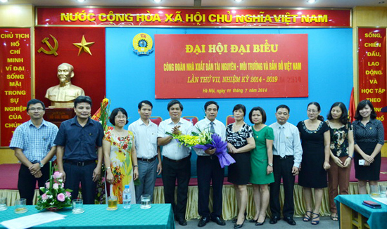 Công đoàn NXB TN-MT & Bản đồ Việt Nam: Phát huy vai trò, đồng hành cùng người lao động