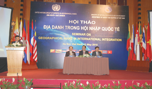 Hội thảo của nhóm chuyên gia liên hợp quốc về địa danh khu vực Đông Nam Á