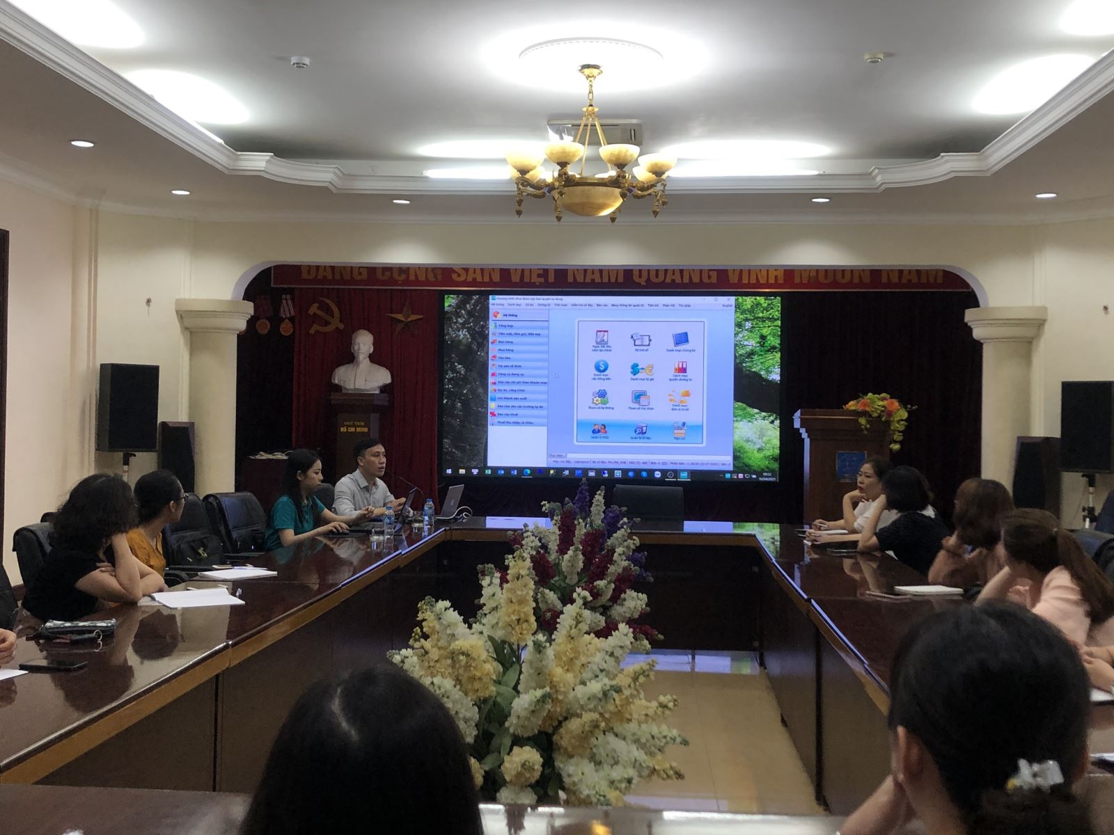 NXB Tài nguyên – Môi trường và Bản đồ Việt Nam tổ chức đào tạo sử dụng phần mềm Kế toán